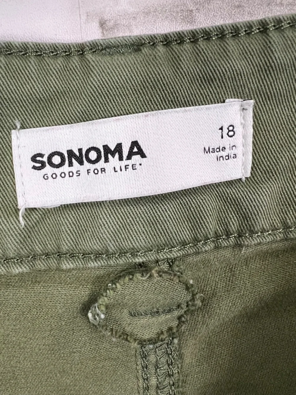 |•SONOMA•| Army Green Pants Plus Size 18